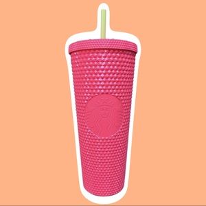 2022 Summer Edition Dragonfruit Studded Starbucks Tumbler, Venti Size